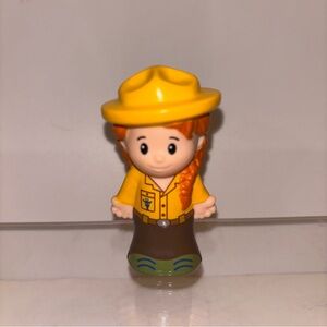 Fisher Price Little People Female Zookeeper from Giraffe Set and Big Animal Zoo